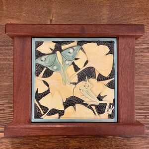 Hand Crafted Tile in Frame